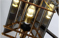 LED European Luxury Design Chandelier with Black Glass - DWHOME
