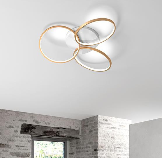 LED Modern Halo Art Ceiling Light - DWHOME