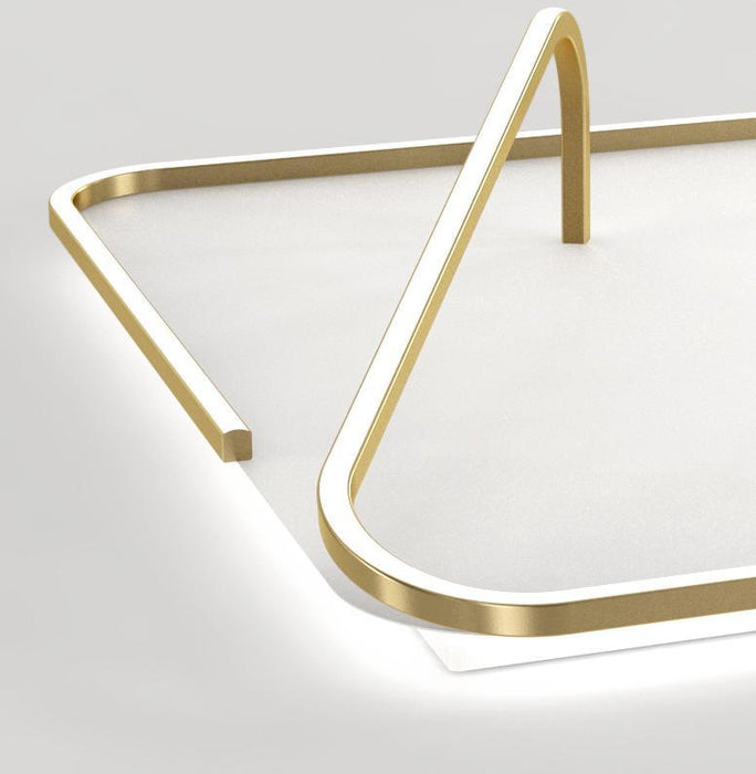 LED Modern Rope with Square Ceiling Light - DWHOME