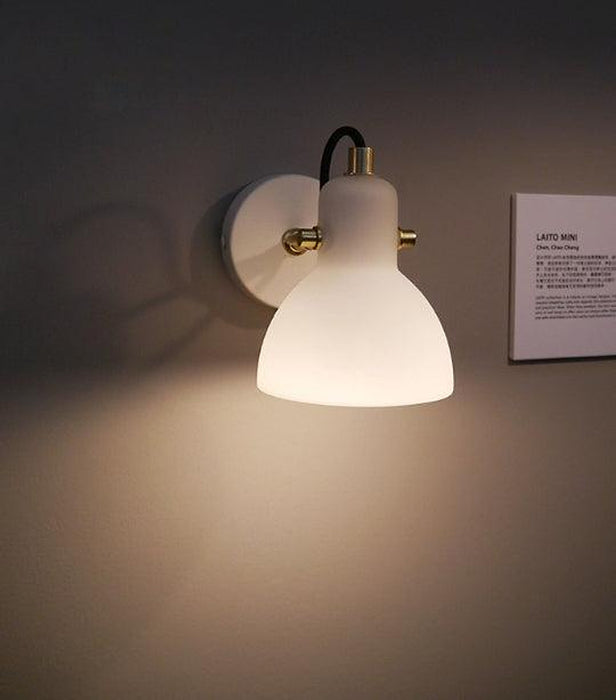 LED Simple Modern Decorative White Wall Lamp-DWHOME