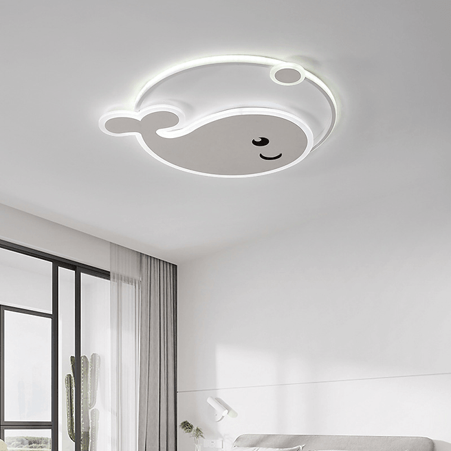 LED Whale Design Children Ceiling Light - DWHOME
