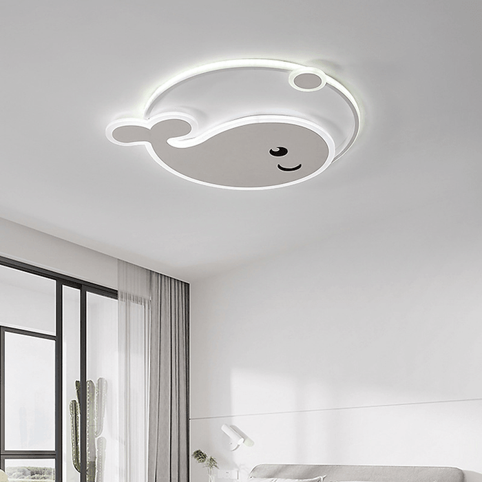 LED Whale Design Children Ceiling Light-DWHOME
