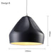 LED Ceramic shade Modern design Pendant Lights for Living Room Dining Room - DWHOME