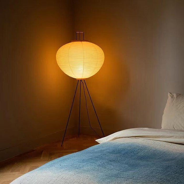 LED Japanese Style Simple Modern Fiber Floor Lamp-DWHOME