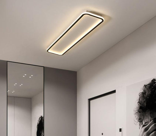 LED Simple Modern Ceiling Light Black+White 2 - DWHOME