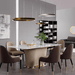 LED North-European Modern Halo Decorative Pendant Light - DWHOME