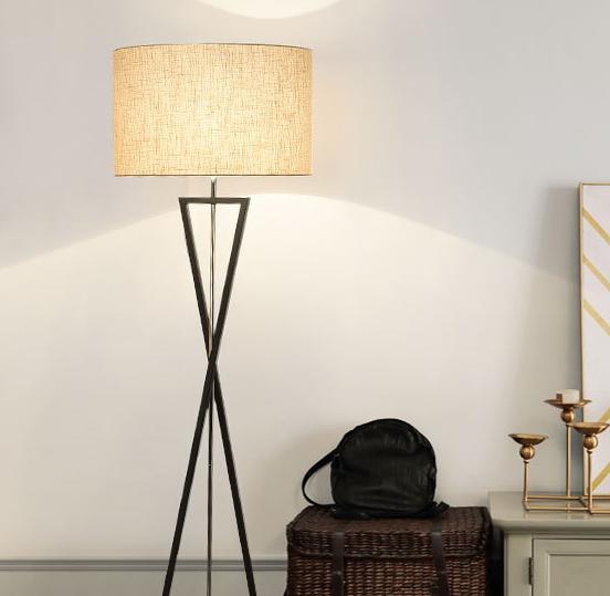 LED Classic Infinity Cloth Floor Lamp - DWHOME