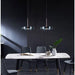 LED Round Tinted Glass Pendant - DWHOME