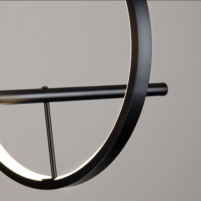 LED Modern Bulbs & Wheel Pendant Light - DWHOME