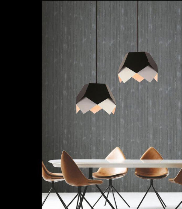 Modern Metal Macaron Colour Geometry Creative Pendant Light - DWHOME