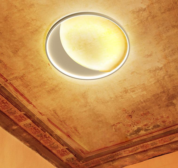 LED Mirror and Moon Simple Ceiling Light - DWHOME