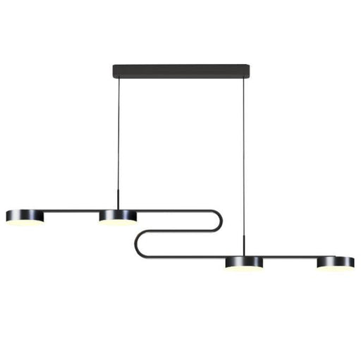 LED S-Shape Modern Linear Pendant Light - DWHOME