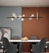 LED Modern Bulbs & Wheel Pendant Light - DWHOME