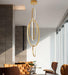 LED Stainless Steel Chandelier For Staircase - DWHOME
