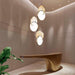 LED Twin Discs Modern Pendant Light - DWHOME
