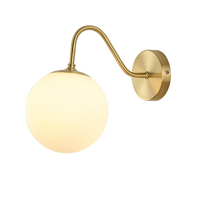 LED Brass Simple Modern Wall Light-DWHOME