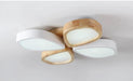 Modern Acrylic LED Flower Ceiling Light for Living Room Bedroom - DWHOME
