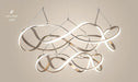 LED Spiral Ring Ceiling Pendant Light - DWHOME