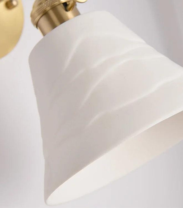 LED Japanese Style Modern Brass Wall Light - DWHOME
