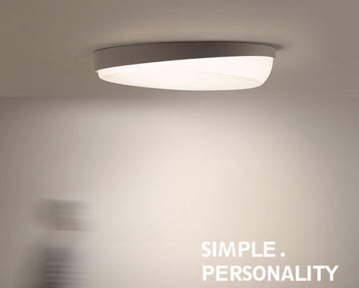 LED Ceiling Light with Slope and Cancave Design - DWHOME