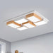 LED Modern Wood Combination Ceiling Light - DWHOME