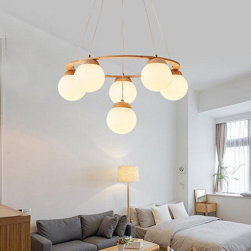 LED Round Molecular Modern Pendant Light - DWHOME