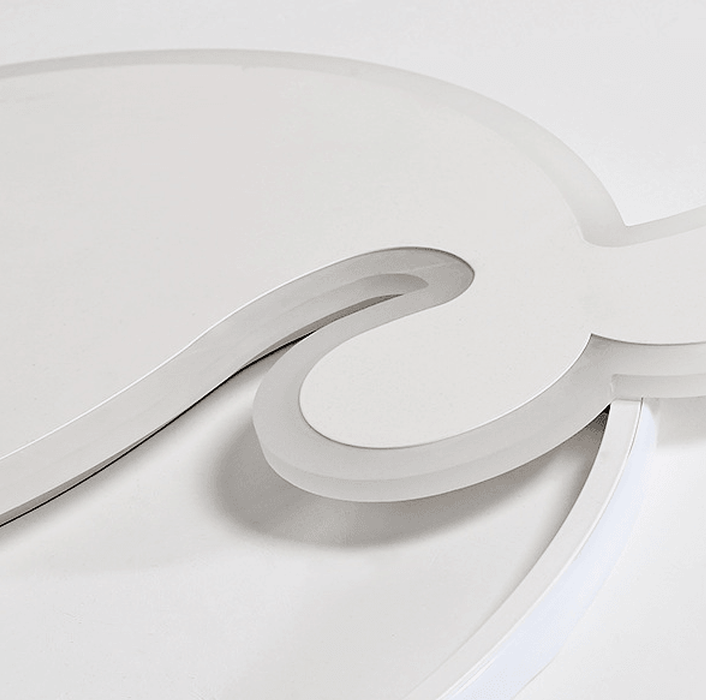 LED Whale Design Children Ceiling Light-DWHOME