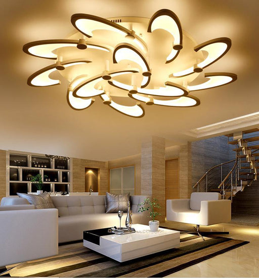 Modern LED Blossom Design Ceiling Light for Living Room - DWHOME