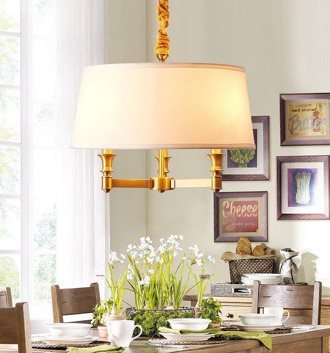LED Copper Pendant American Style - DWHOME
