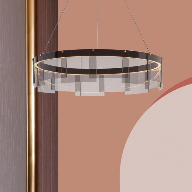 LED Modern-O Round Pendant Light - DWHOME