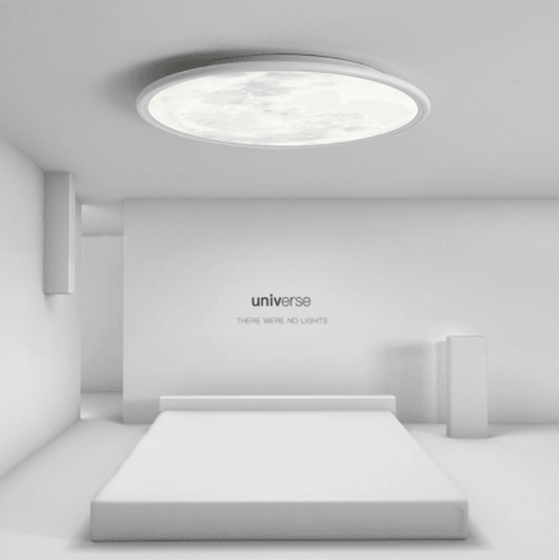 LED Moon Design Super-Thin Creative Ceiling Light - DWHOME