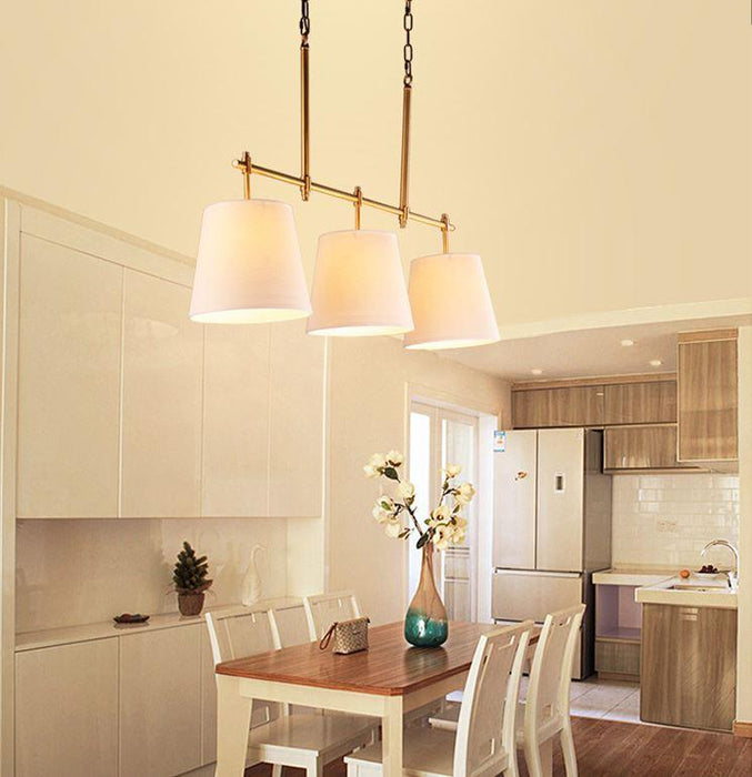 LED Cloth American Country Design Pendant Chandelier - DWHOME