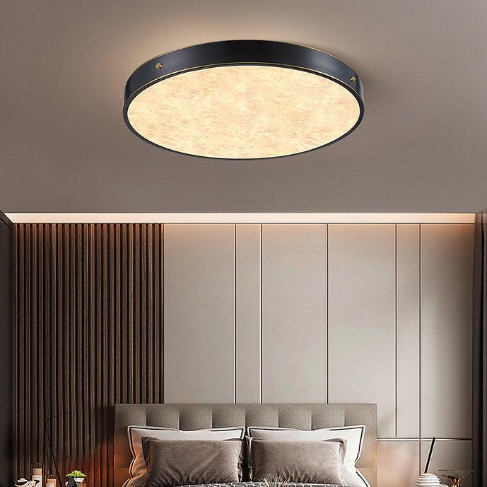 LED Marble & Brass Modern Simple Ceiling Light - DWHOME