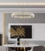 LED North European Style Glass Crystal Pendant Light - DWHOME