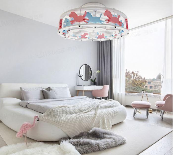 LED Merry-Go-Round Children Room Ceiling Light - DWHOME