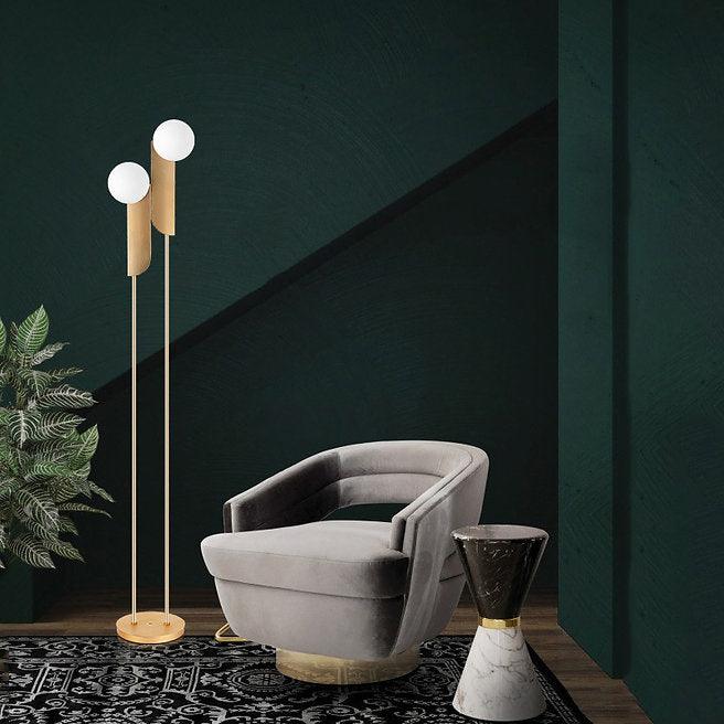 LED Modern Creative Dual-Light Floor Lamp - DWHOME