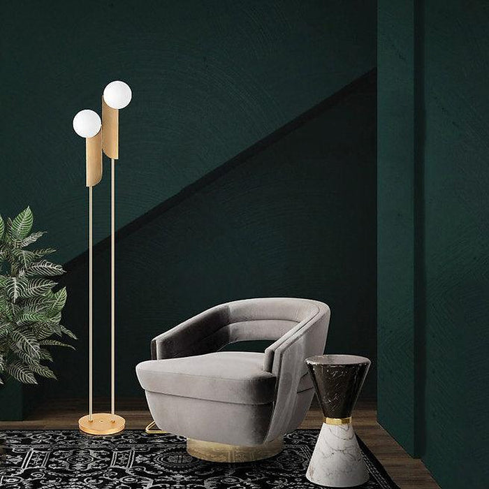 LED Modern Creative Dual-Light Floor Lamp-DWHOME