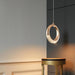 LED Multi-Design Golden Ring PendantCeilingWallTable Light - DWHOME