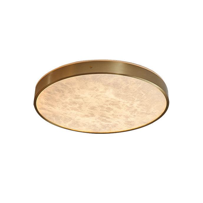 LED Marble & Brass Modern Simple Ceiling Light - DWHOME