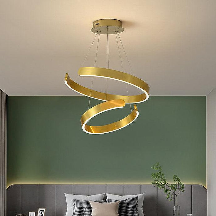 LED Multi-layer Modern Decorative Round Pendant Light-DWHOME