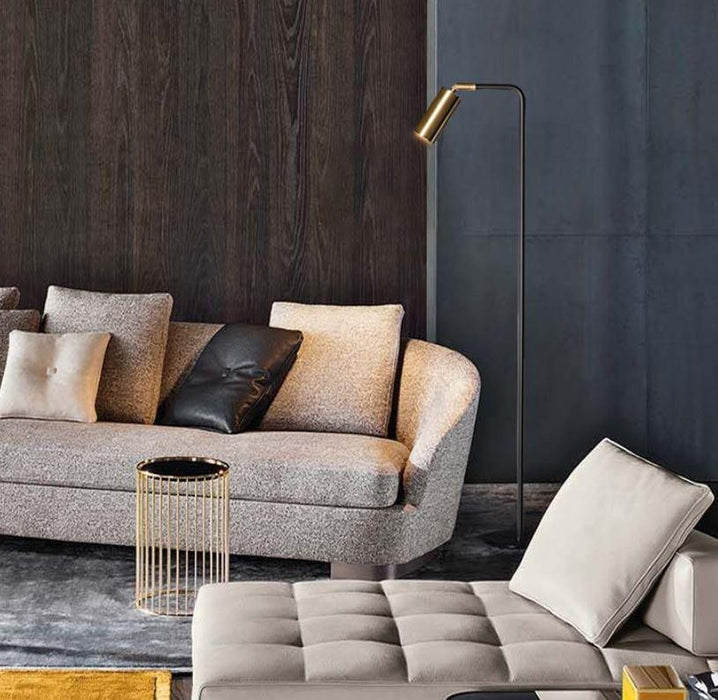 LED Simple Single Floor Lamp - DWHOME