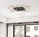 LED Tube Design Meta Chandelier - DWHOME