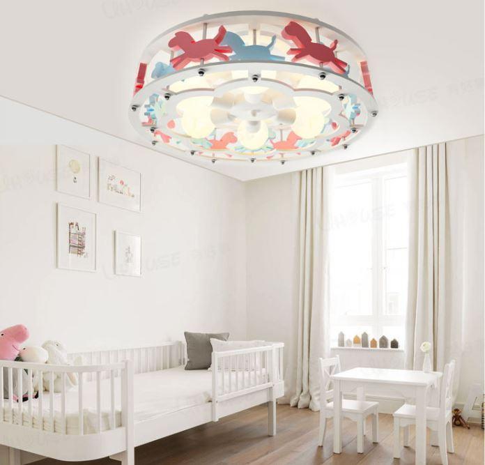 LED Merry-Go-Round Children Room Ceiling Light - DWHOME
