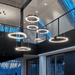 LED North-European Modern Halo Decorative Pendant Light - DWHOME