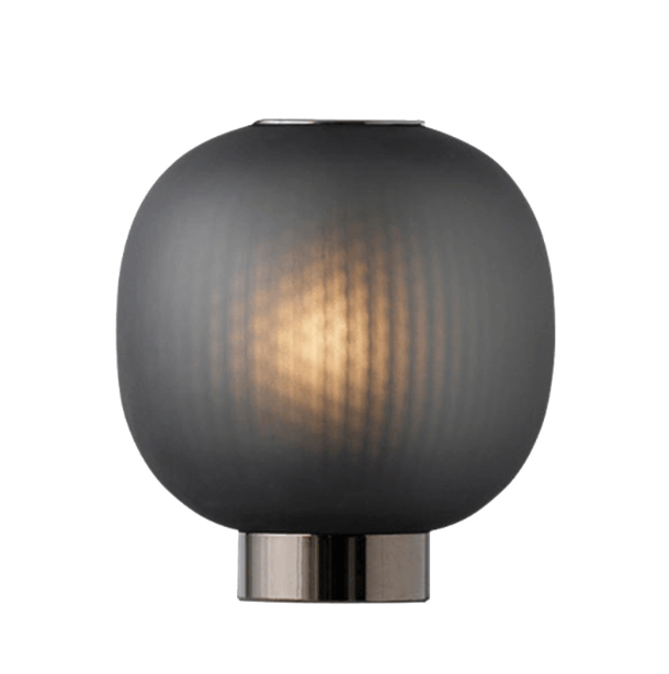 LED Modern Glass Lantern Design Bedside Table Lamp - DWHOME