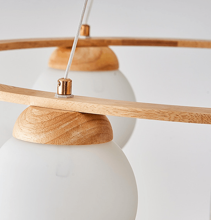 LED Round Molecular Modern Pendant Light-DWHOME