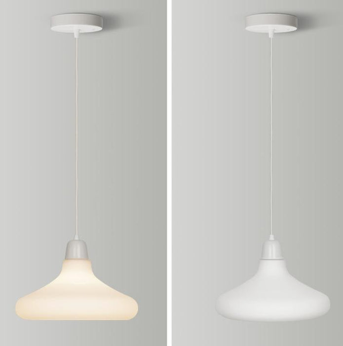 LED Multi-Design Milky White Pendant Light - DWHOME