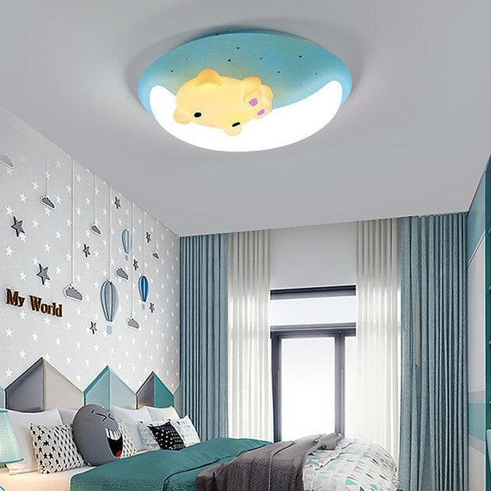 LED Cartoon Rabbit&Cat Design Children Ceiling Light-DWHOME