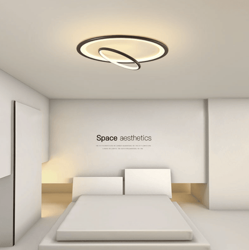 LED Dual Rings Modern Creative Ceiling Light - DWHOME