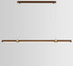LED Wood Modern Linear Pendant Light - DWHOME